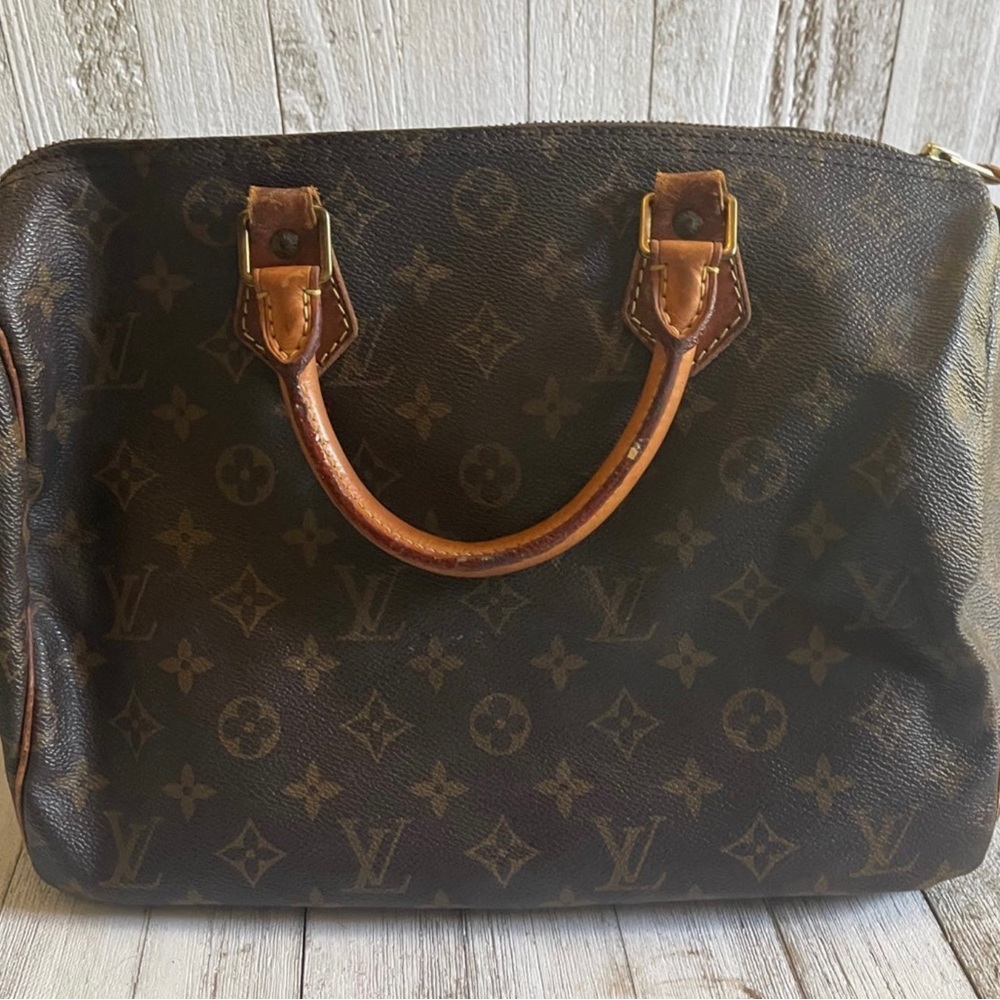 Louis Vuitton monogrammed tote
